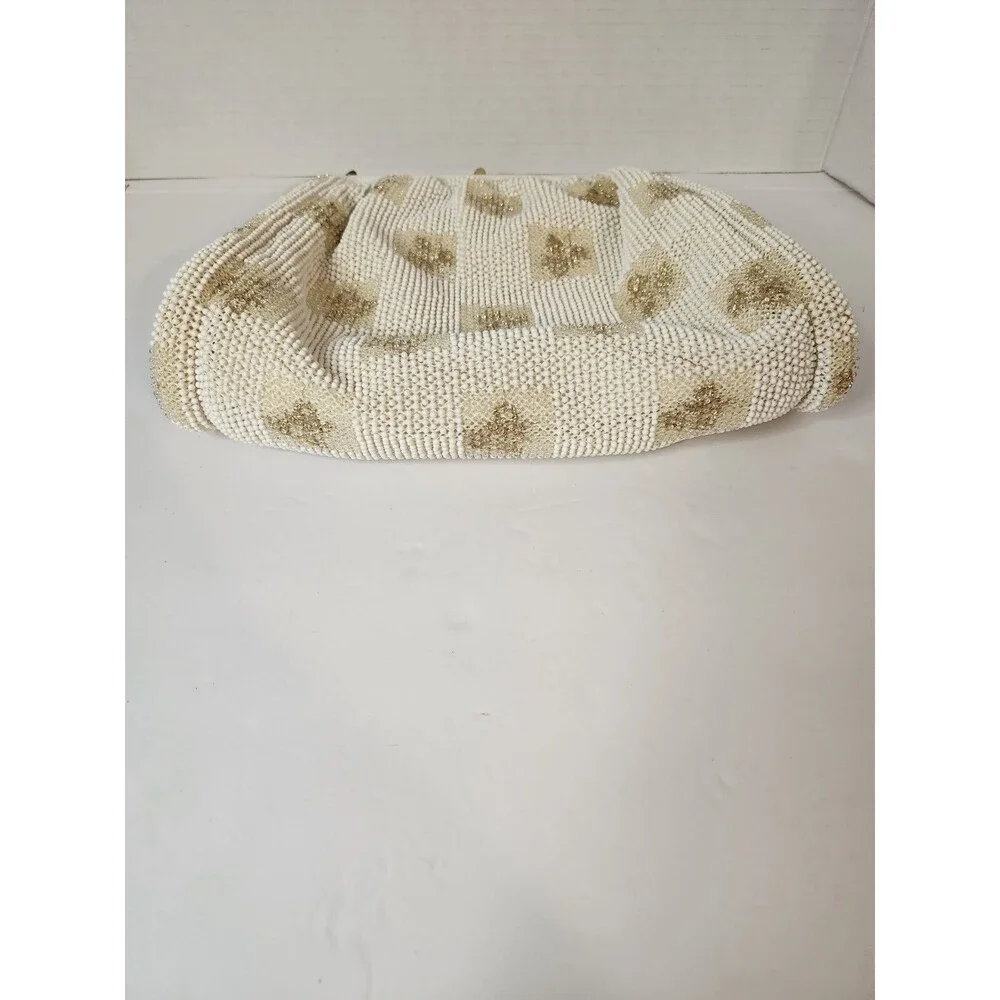 vintage beaded clutch purse